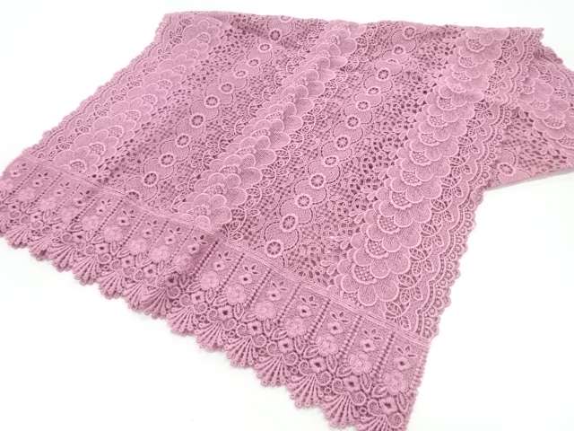 レース花模様ショール